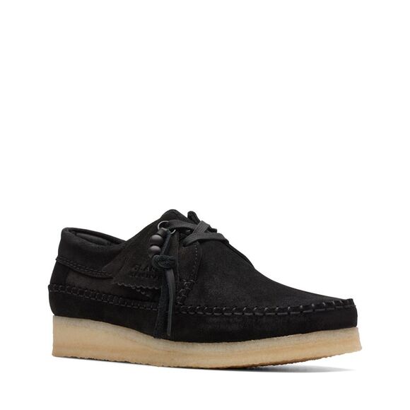 Clarks Womens Weaver Black Shoes (NWT) - Picture 2 of 6